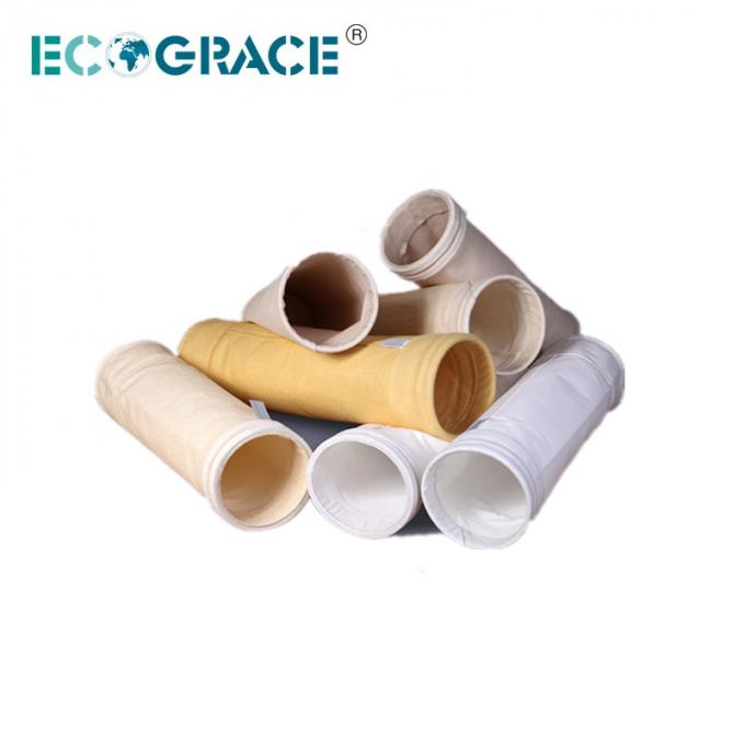 Non Woven Boiler Cement Plant 775 GSM Fiberglass Cloth Filter Bags