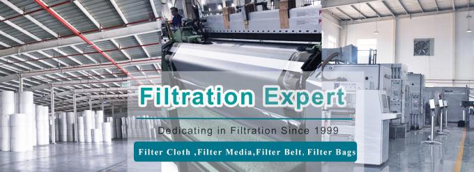 Air Filter Material Needle Felt Filter Aramid / Nomex / PPS / Fiberglass PTFE