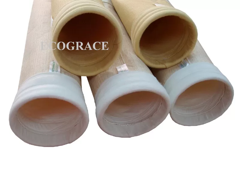High Efficiency Coal Fired Boiler Polyimide Filter Bags, P84 Filter Bag D160 * 6000mm