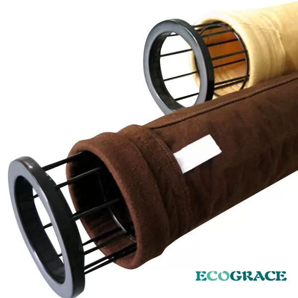 Dust Collector Filter Bag Baghouse Filter Bag PTFE Filter Bag 100% PTFE Fiber For Dust Col