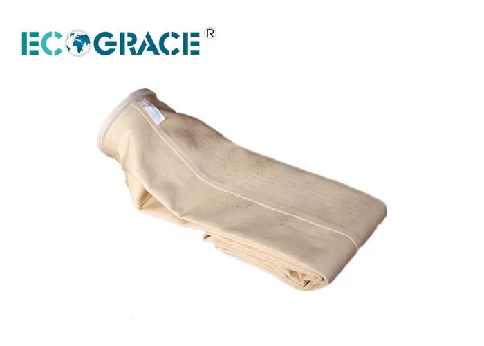 Custom Cement Plant Nomex Filter Bag D160 * 4500 For Higher Temperature Dust Filtration
