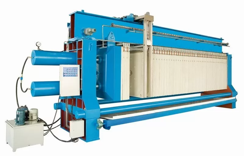 Automatic PF800 Membrane Filter Press Slurry Filter Press Sludge Drying Machine