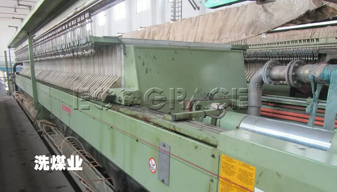 Mining and Mineral Process Automatic Filter Press FP 1000 Chamber Filter Press