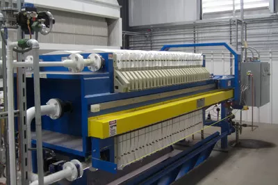 Chamber / Membrane Filter Press FP1250 Waste Water Treatment 200 M2 Filter Press